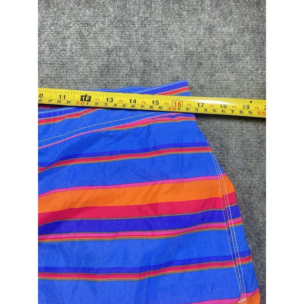 Polo Ralph Lauren Men's Stripe Swim Trunks Board Shorts Size Large